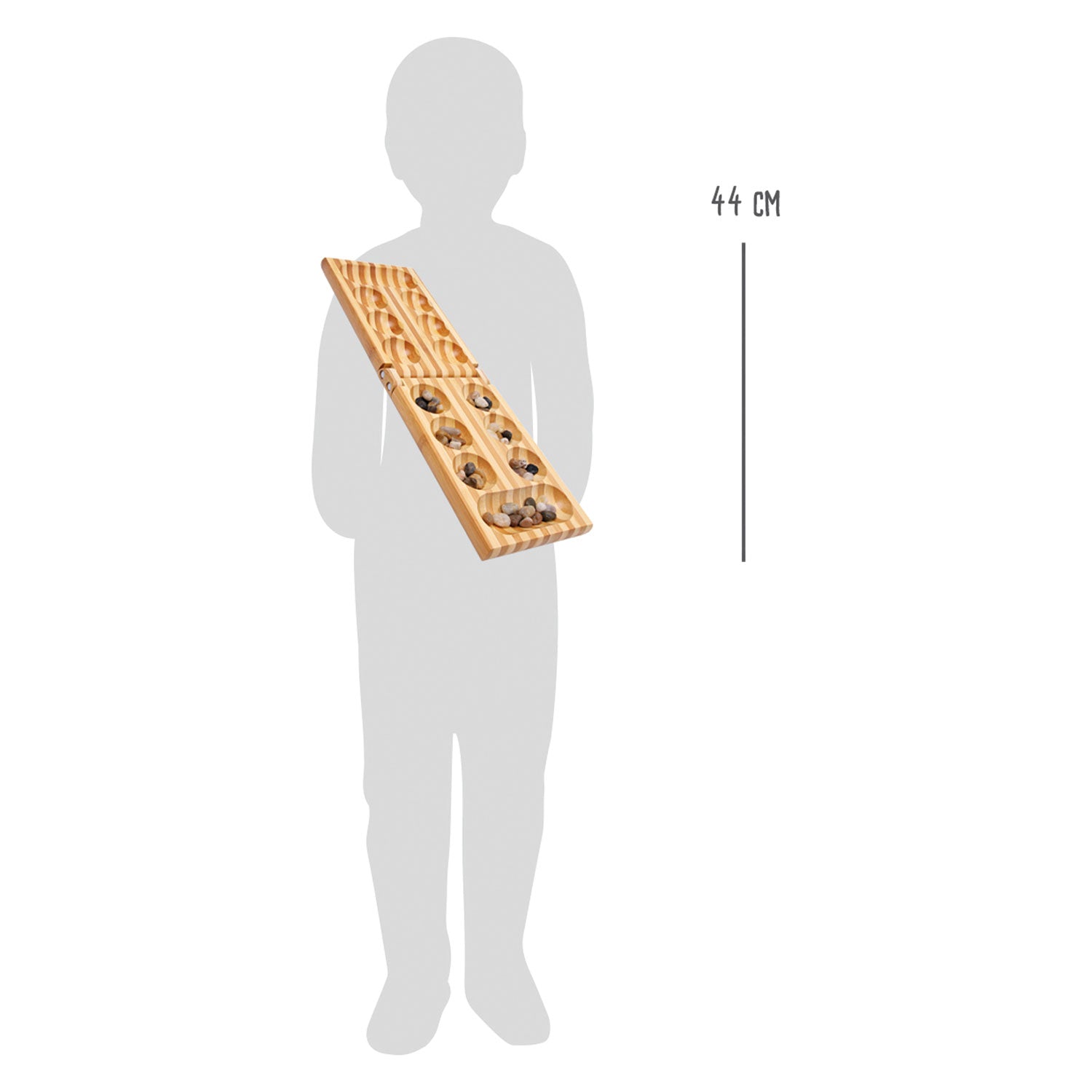 Small foot - wooden strategy game kalaha
