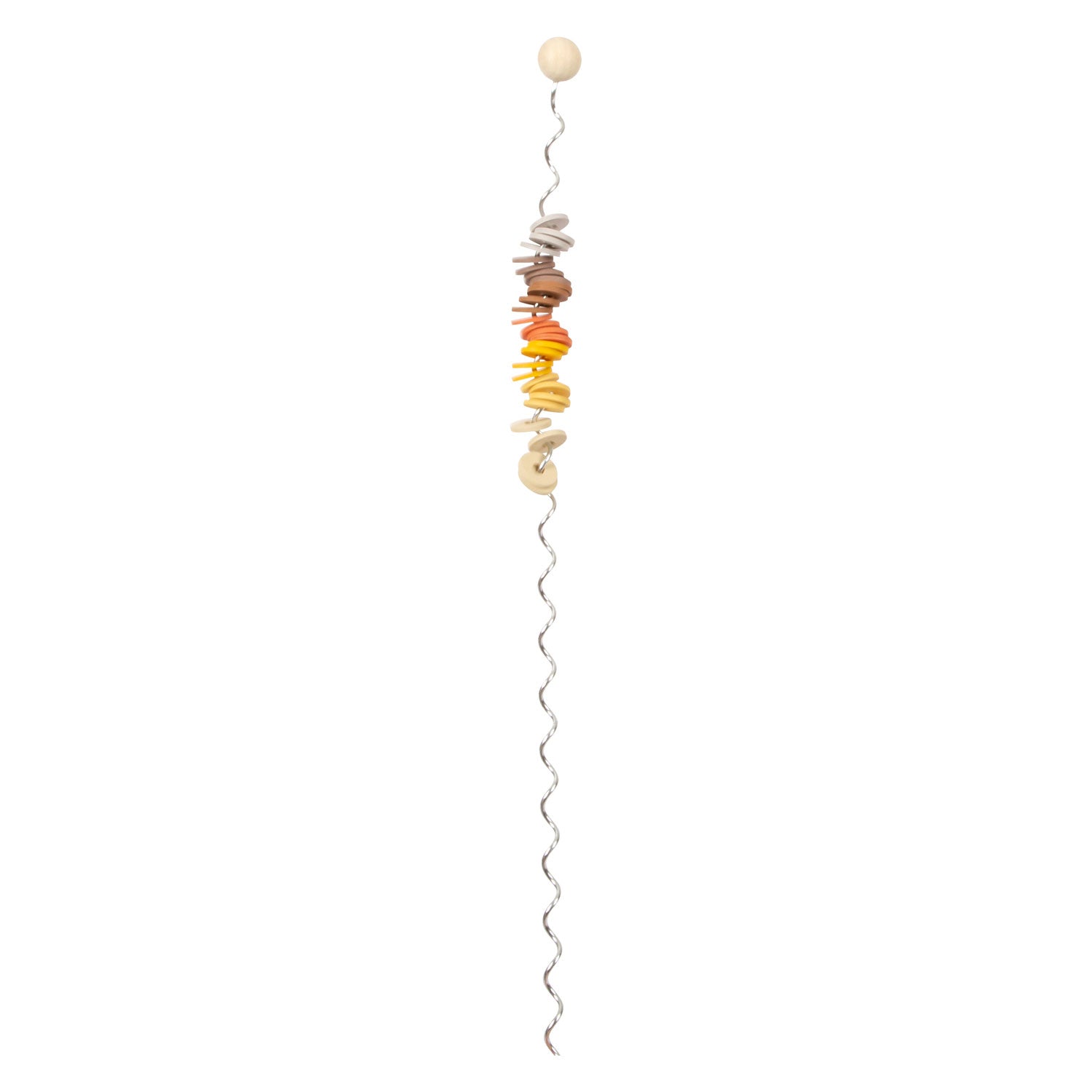 Small foot - Wooden spiral track with coloured discs
