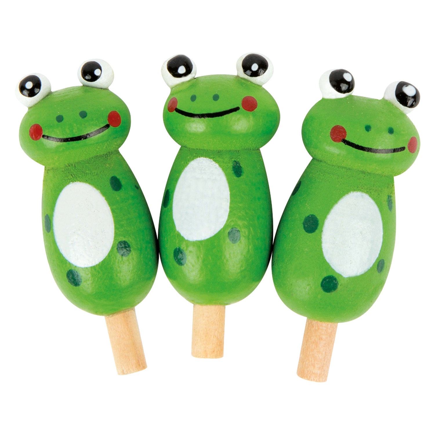 Small foot - wooden game solitaire frog