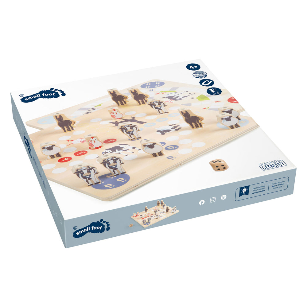 Small Foot - Wooden 4-in-1 Games Collection
