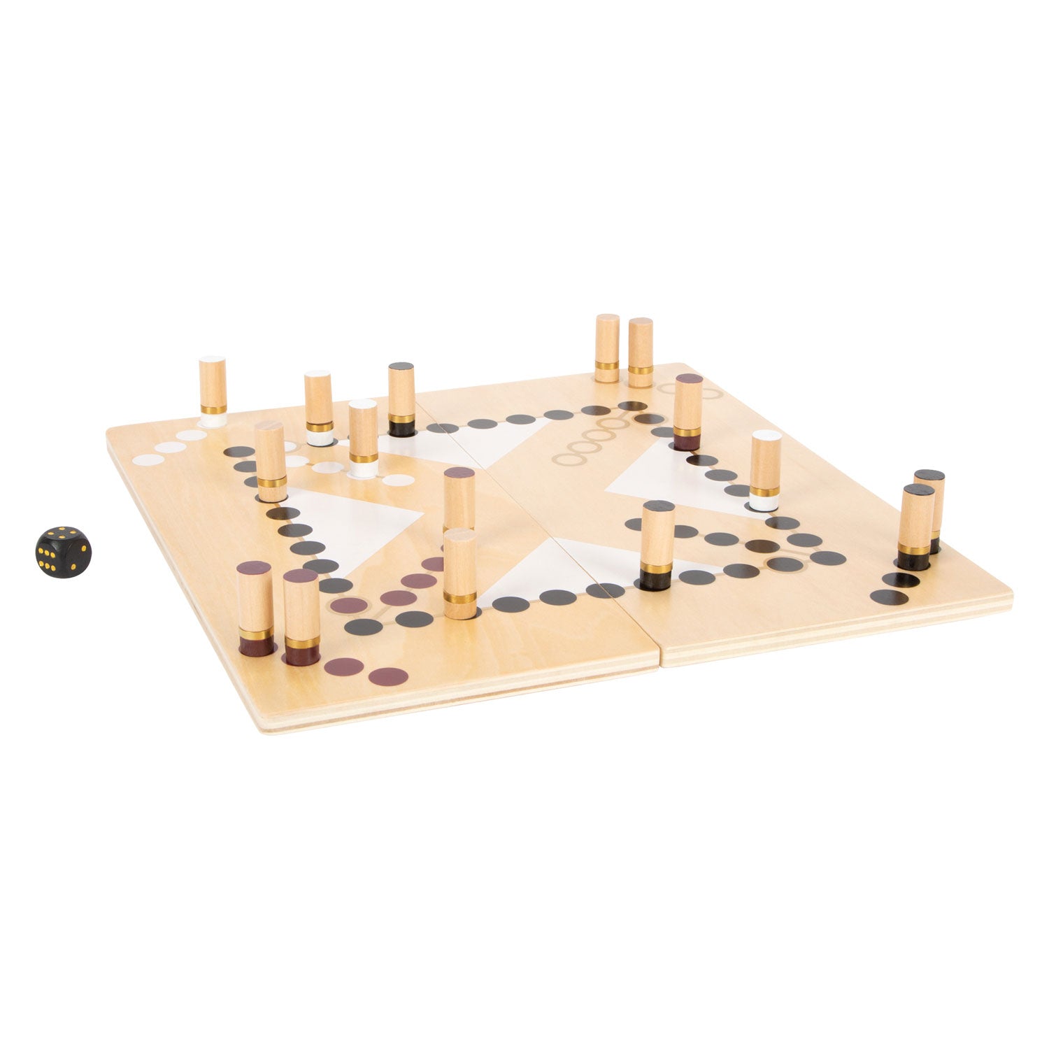 Small foot - snakes and ladders board game golden edition