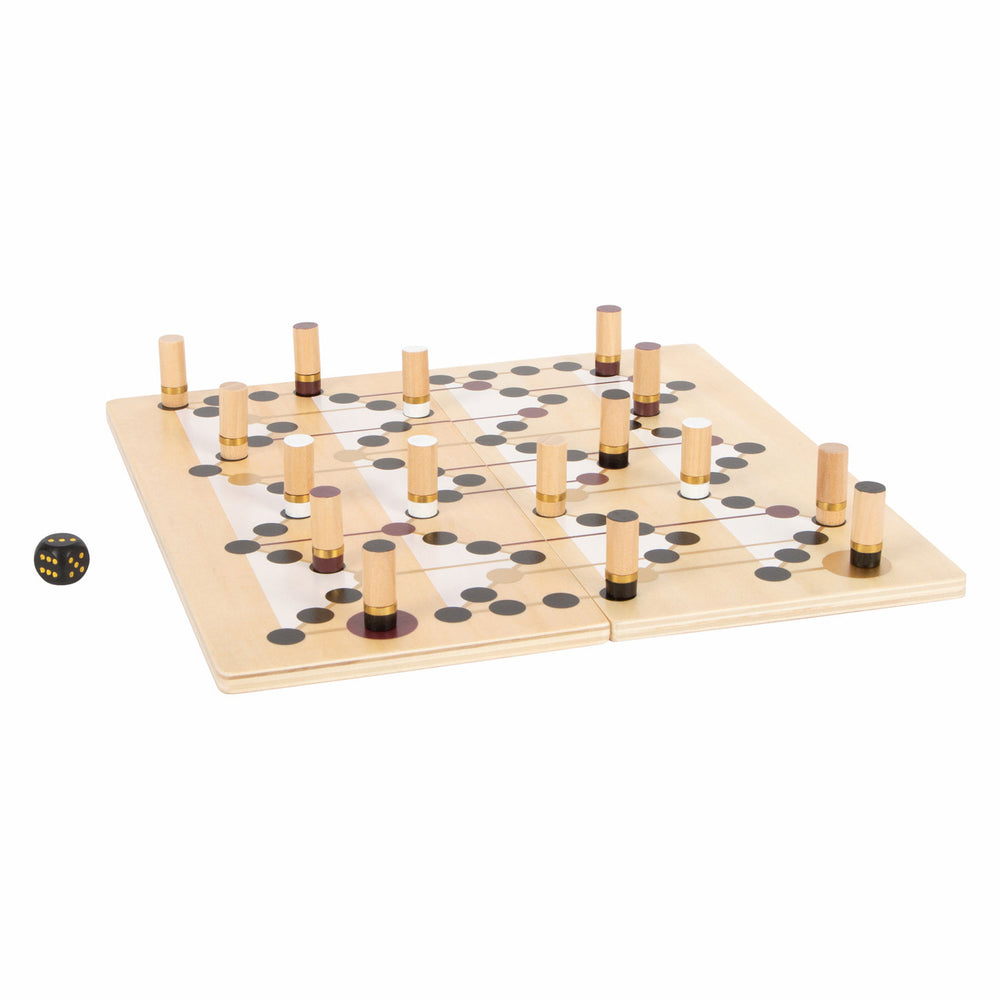 Small foot - snakes and ladders board game golden edition