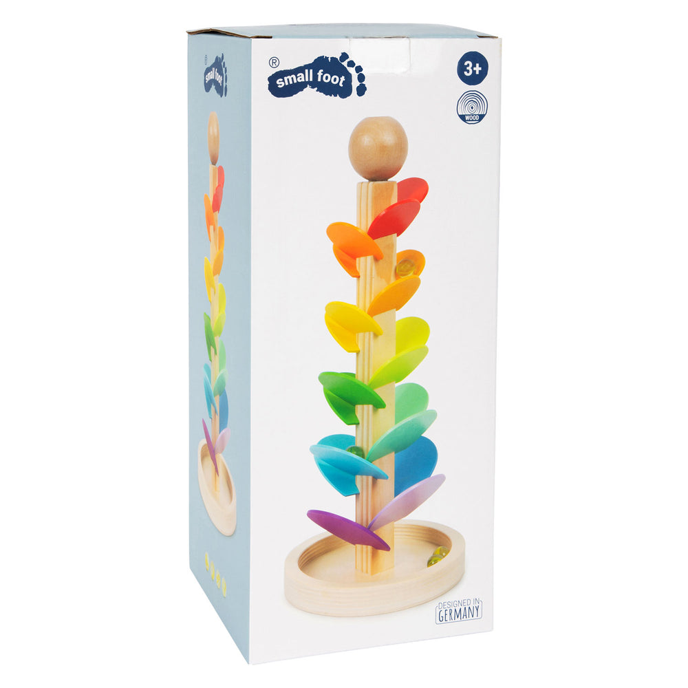 Small foot - Wooden marble run with sounds
