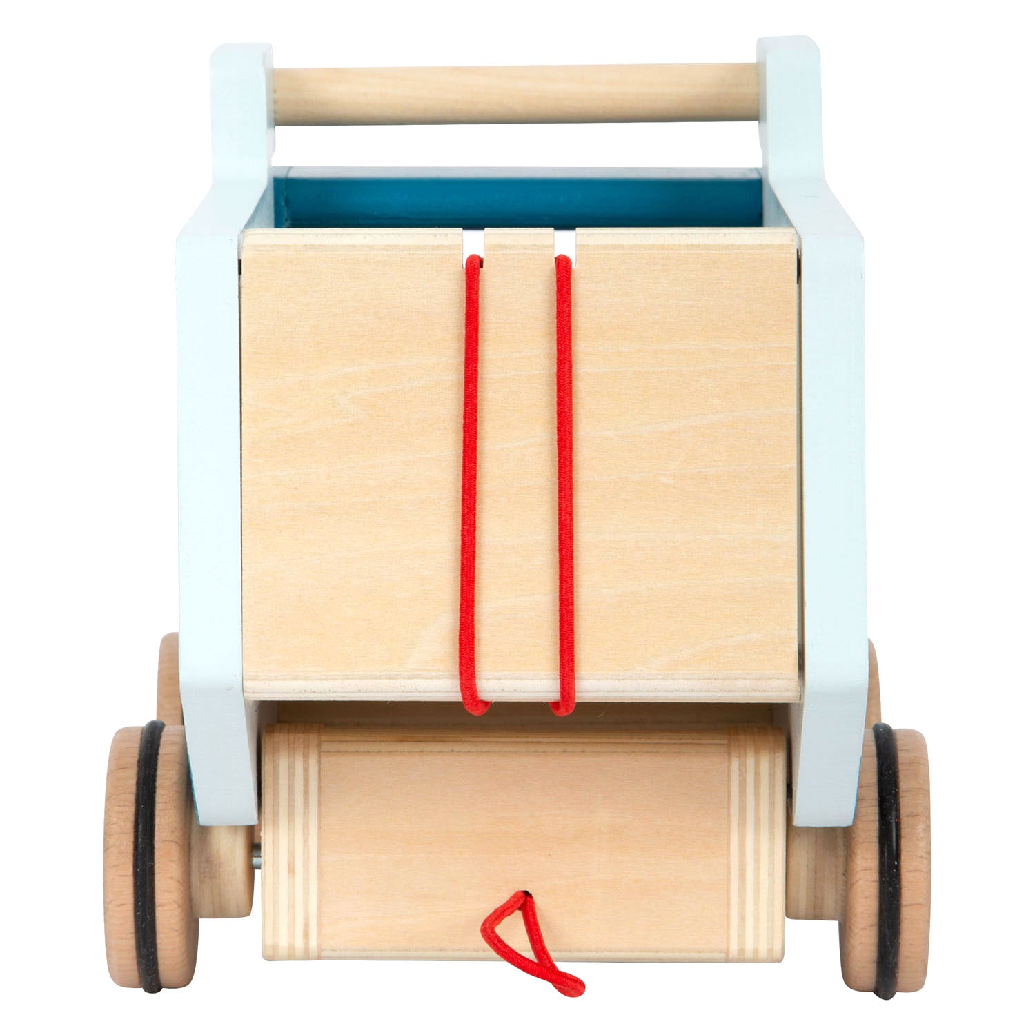 Small foot - wooden pull-along dump truck