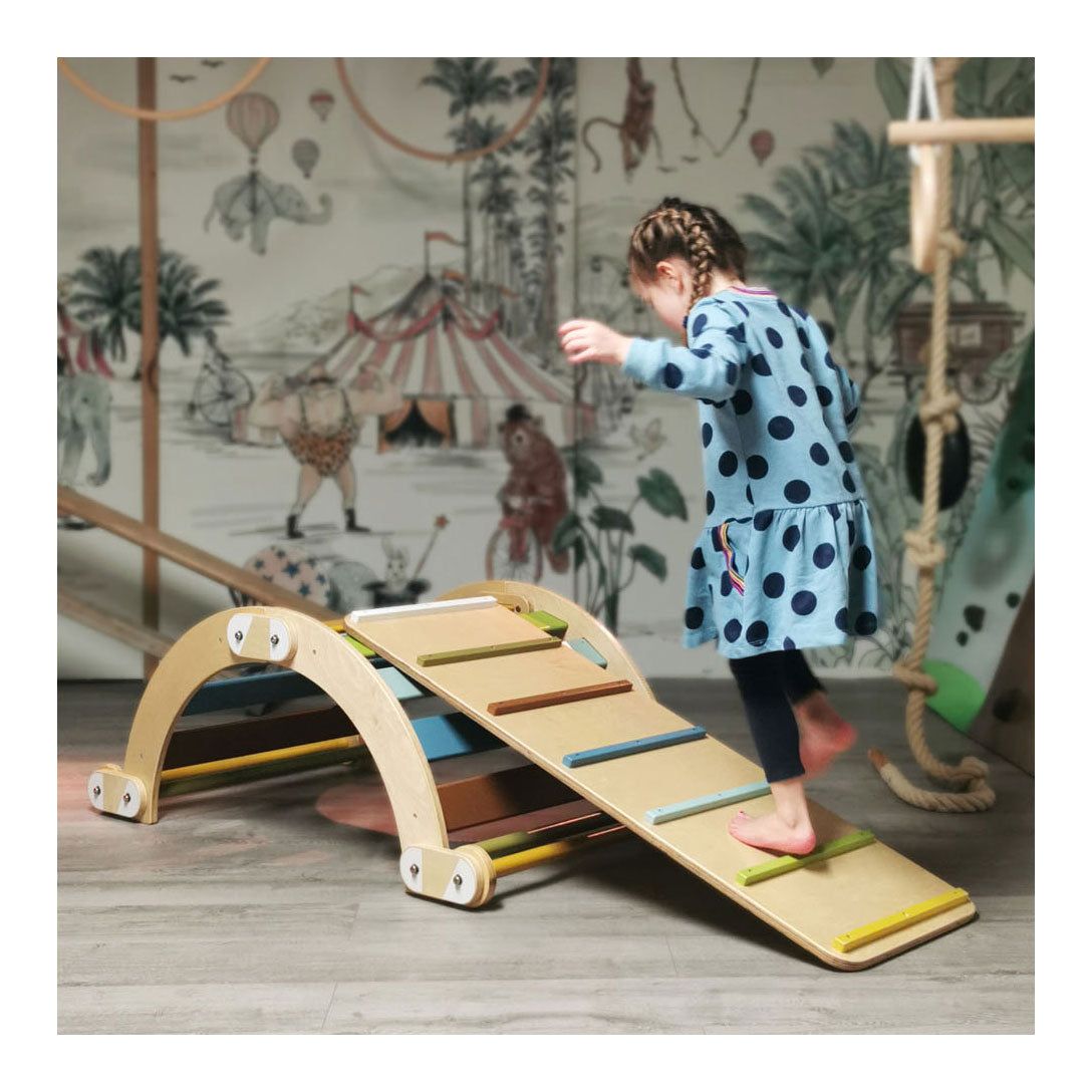 Small foot - houten klimbord avontuur 3in1