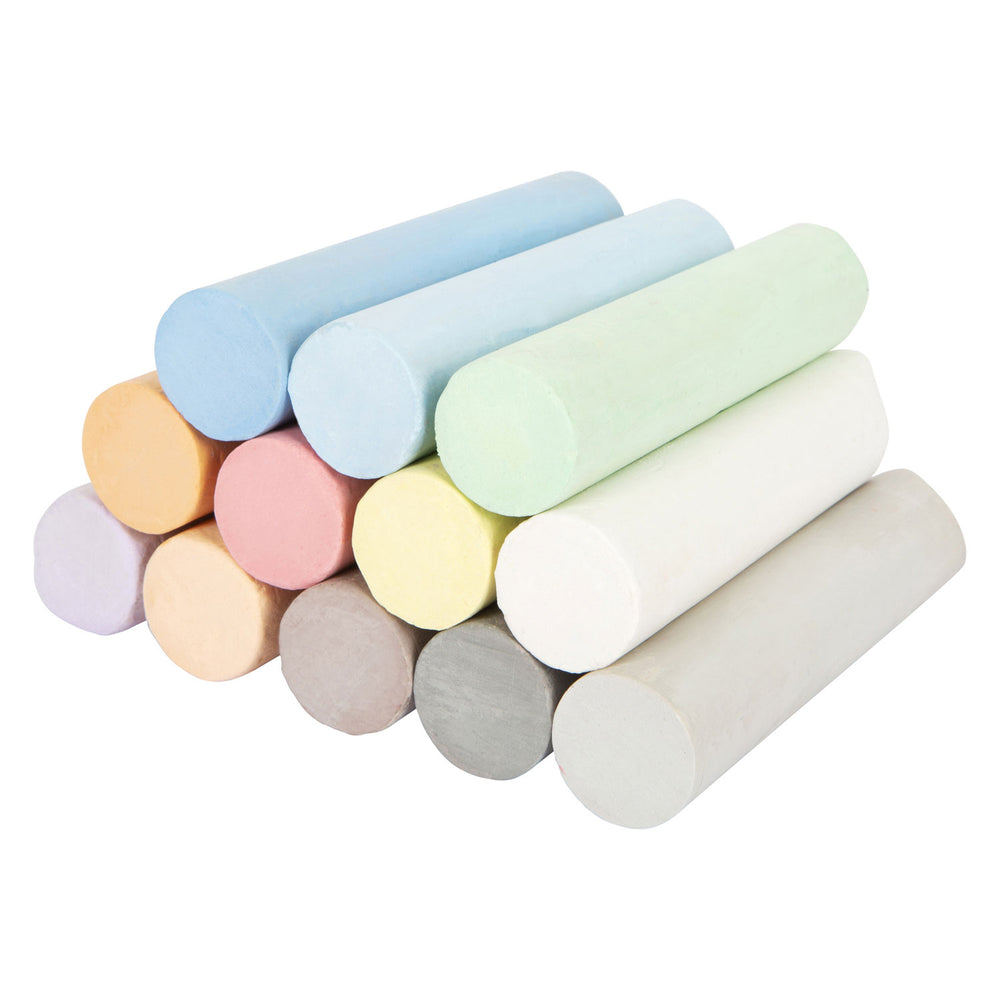 Small foot - sidewalk chalk, set of 3 boxes, 36 pcs.