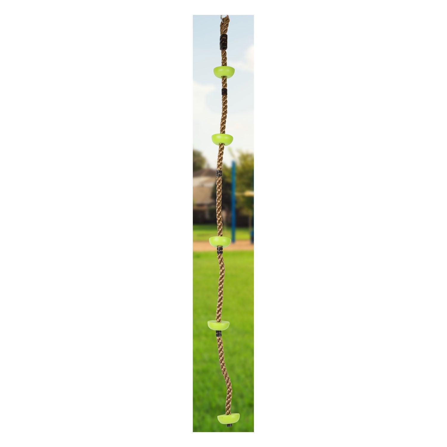 Kleine voet - klimtouw groen, 200cm