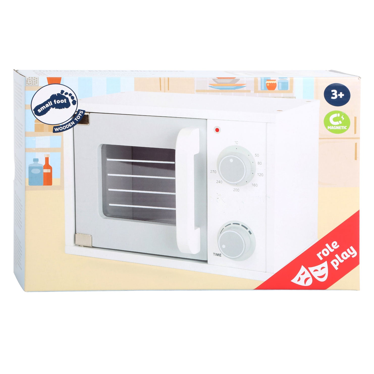 Small foot - Wooden microwave