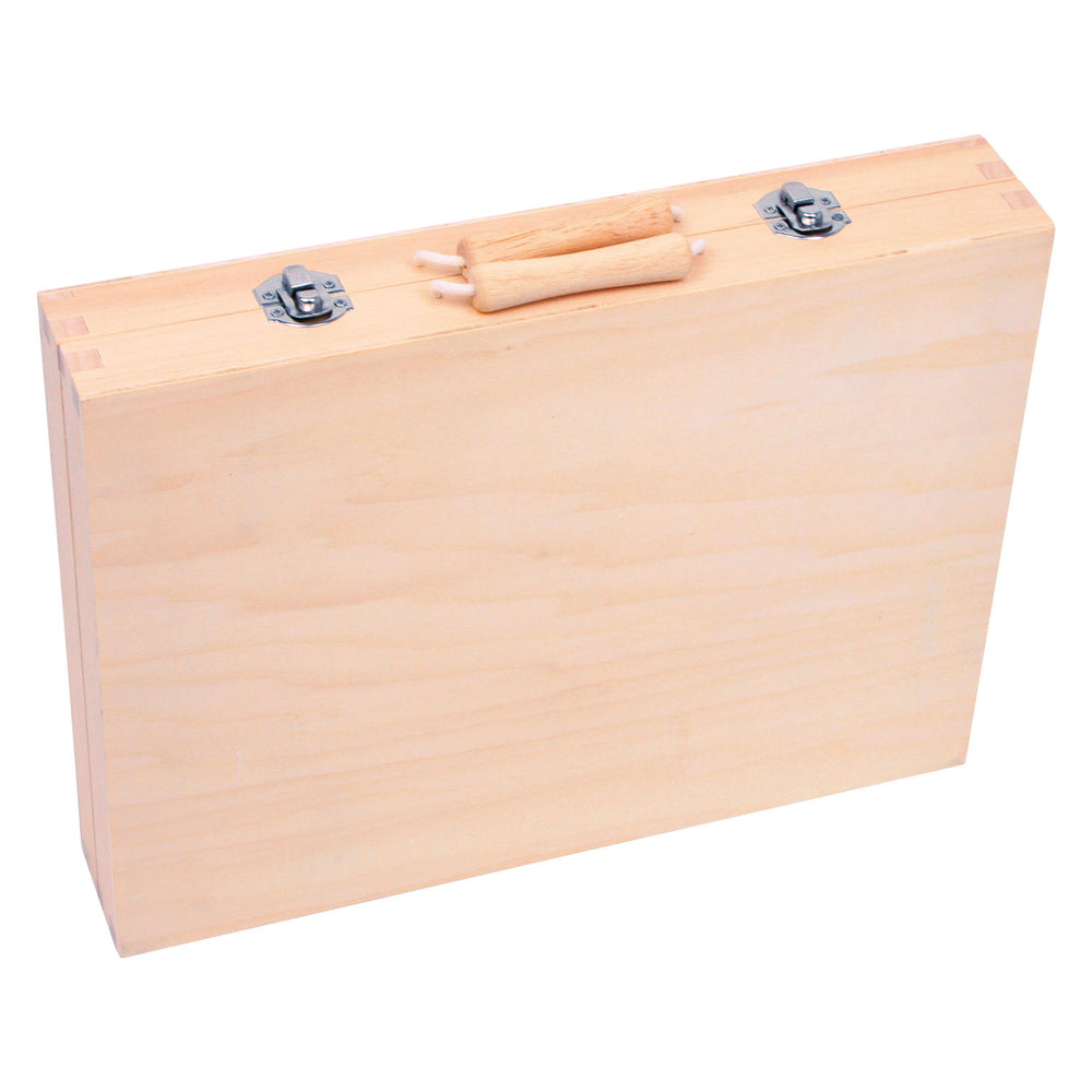 Small foot - wooden toolbox, 13-pc.