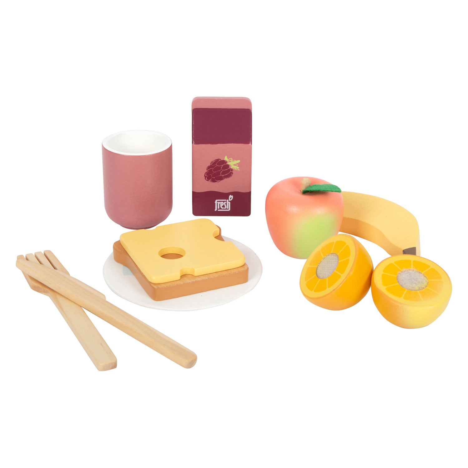 Small Foot Picknickset met Houten Speeleten Lekker, 26dlg.