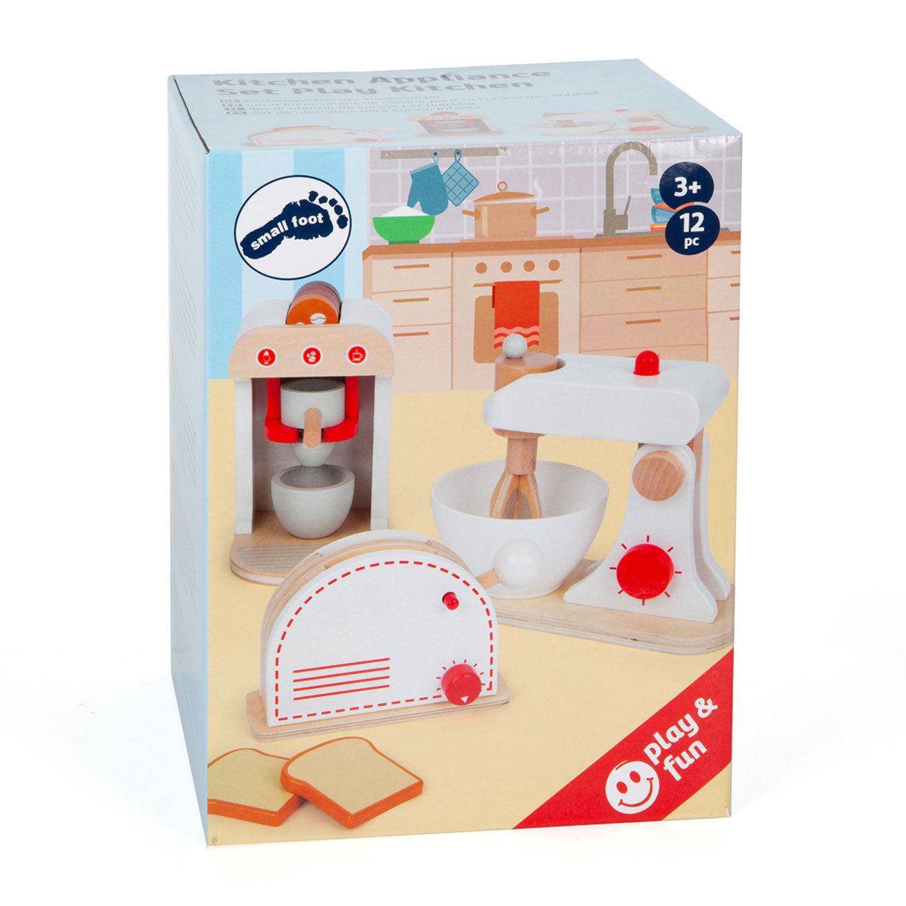 Small Foot - Wooden Kitchen Appliance Set, Set of 3