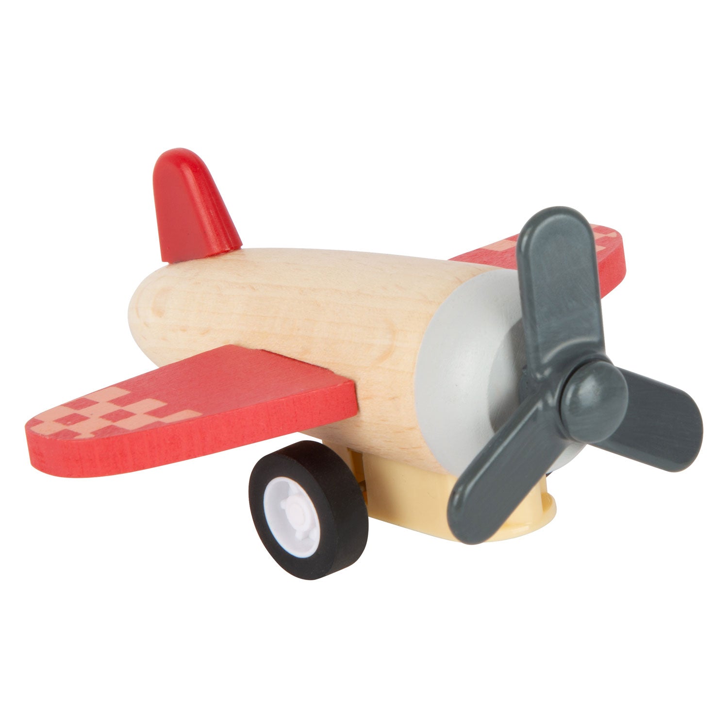 Small foot - Wooden pull-back airplanes, set of 3