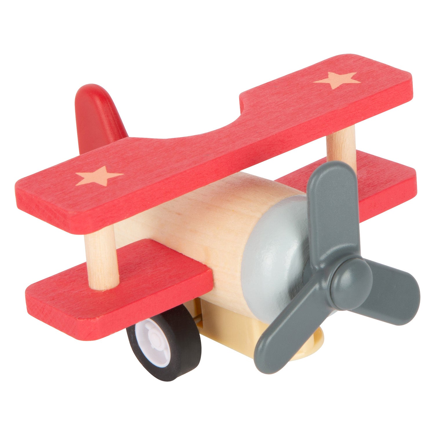 Small foot - Wooden pull-back airplanes, set of 3