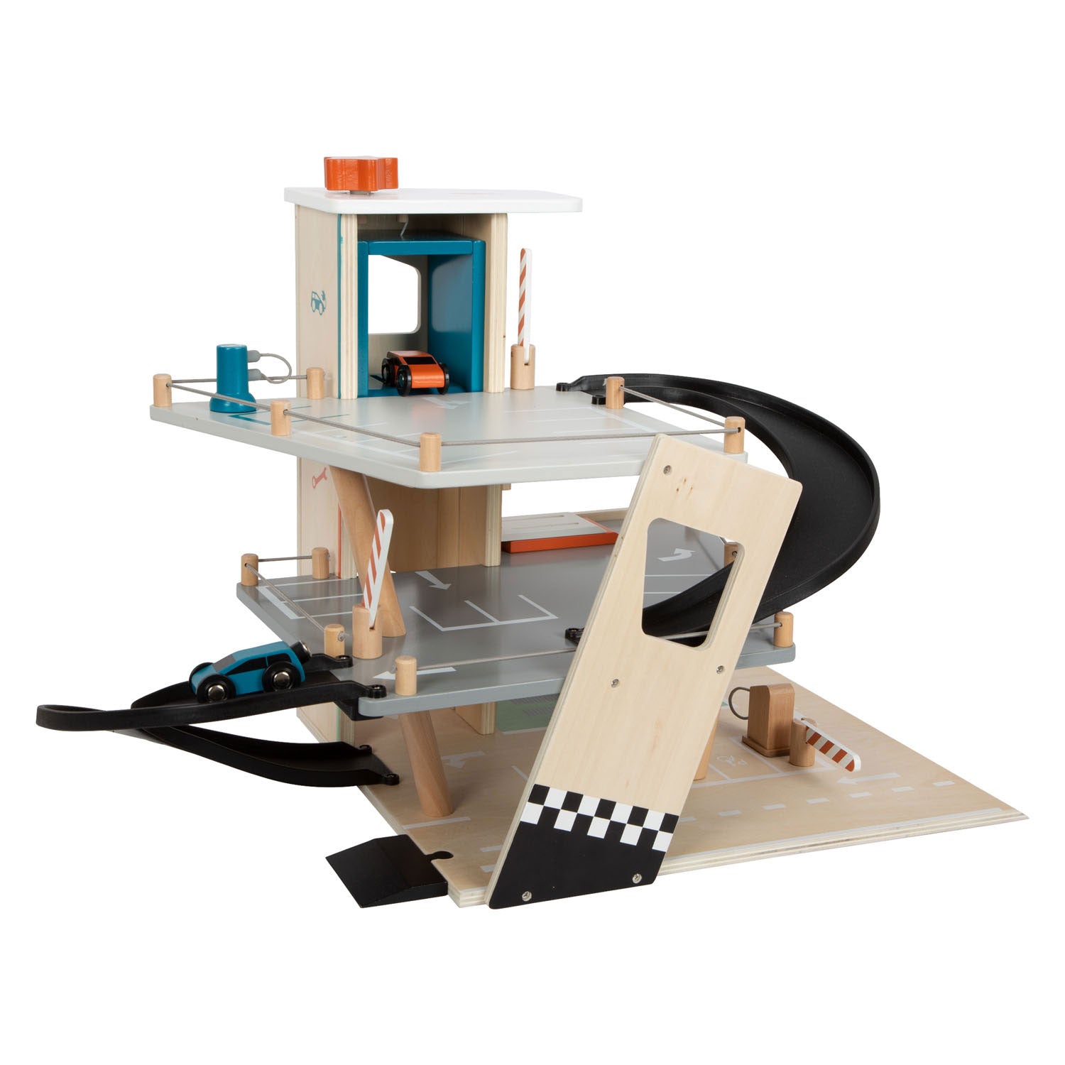Small foot - houten garage rally