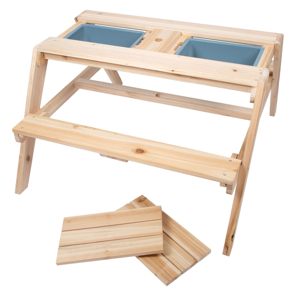 Small foot - wooden picnic and mud table