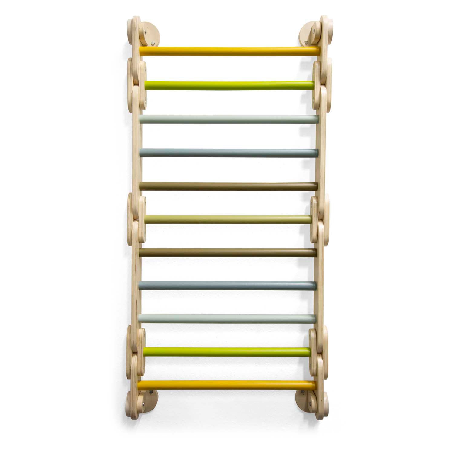 Small foot - houten klimrek 2in1 driehoek en wandrek avontuur