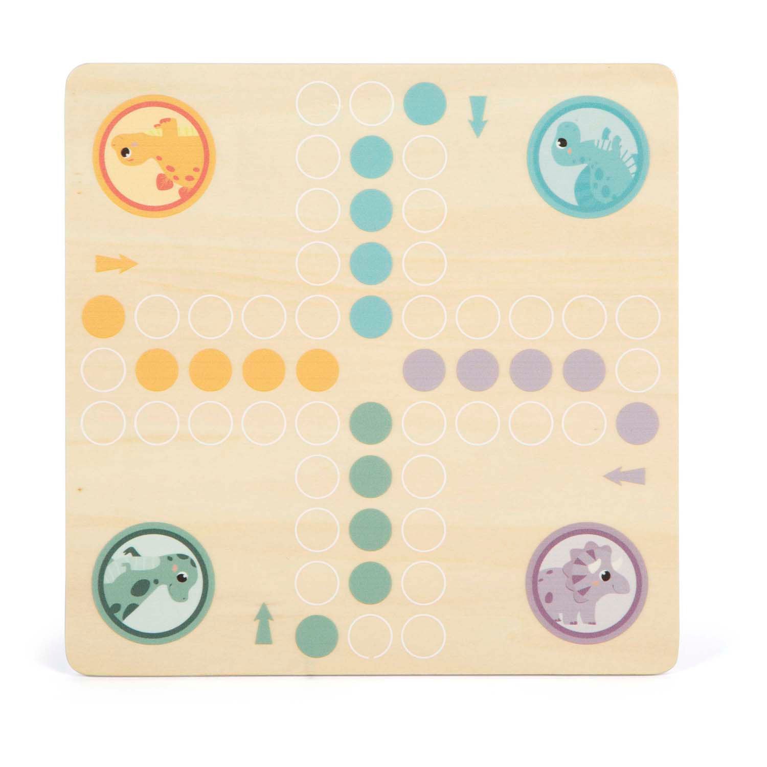 Small foot - houten speelspel dino