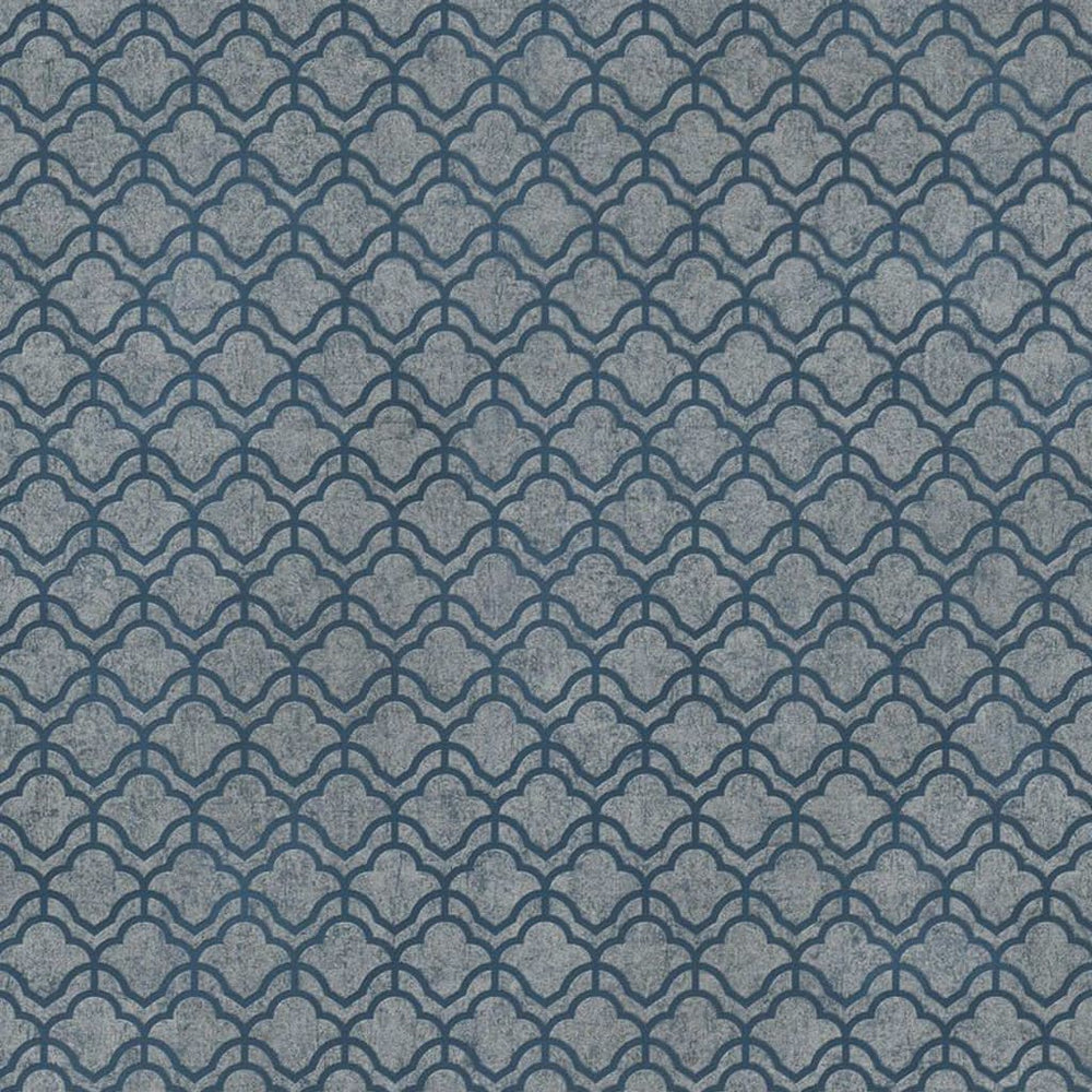 Noordwand behang marrakesh tegels blauw