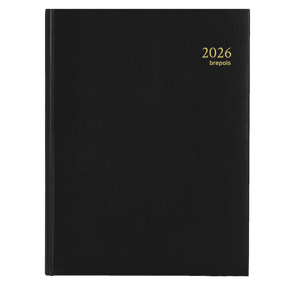 Brepols agenda timing week nl 2026 lima zwart