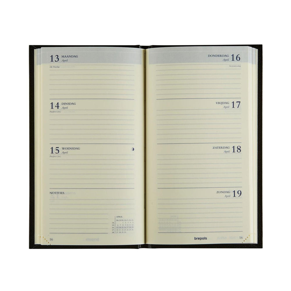 Brepols zakagenda interplan week nl 2026 lima ass 9x16cm