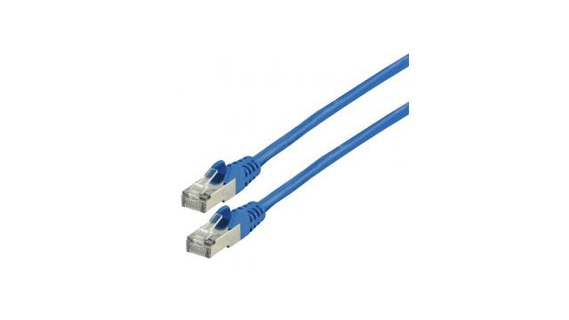 Valueline vlcp85110l0.25 ftp cat 5e netwerkkabel 0,25 m blauw