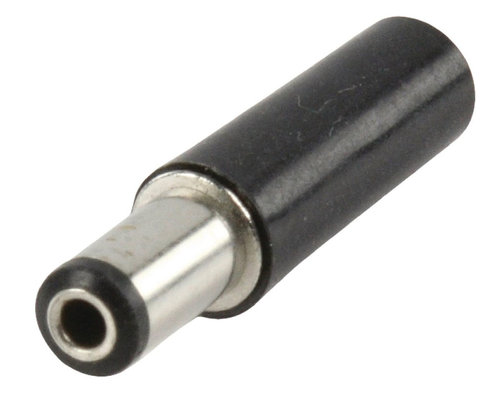 Valueline Valueline Stroomstekker Male PVC Zwart PC-001 DC Plug L=30 Ex5,5 in2,1