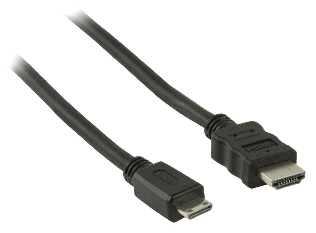 Valueline vlvp34500b10 high speed hdmi kabel met ethernet hdmi - hdmi mini-connector 1,00 m zwart