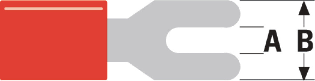 Valueline st-012 kabelschoen rood 100 st