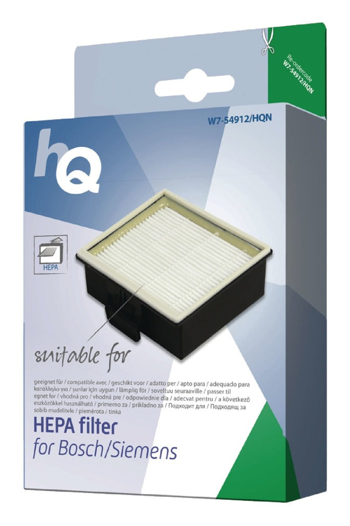Hq w7-54912-n actief hepa-filter bosch siemens