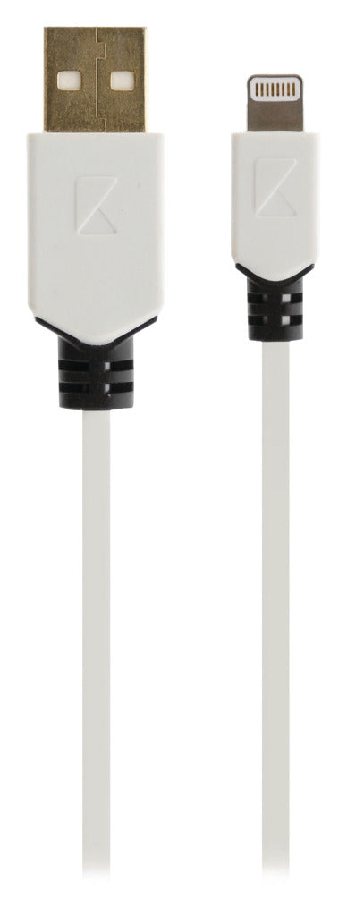K ouml;nig knm39300w10 synchronisatie- en oplaadkabel 8-pins lightning mannelijk - usb 2.0 a mannelijk 1,00 m wit