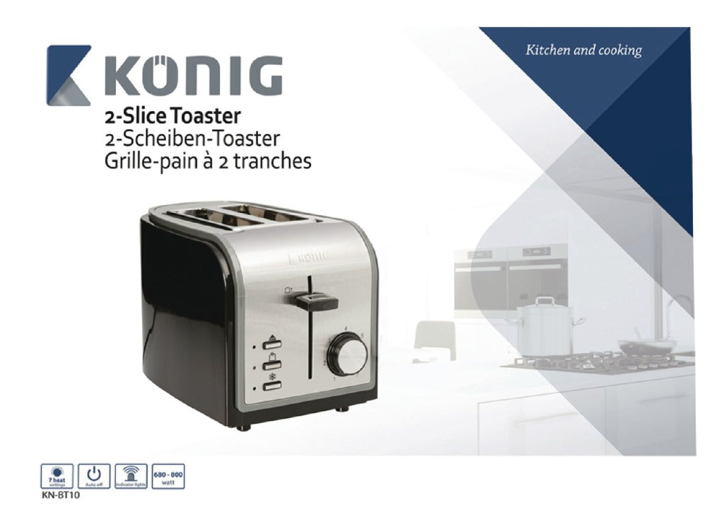 K ouml;nig könig kn-bt10 broodrooster