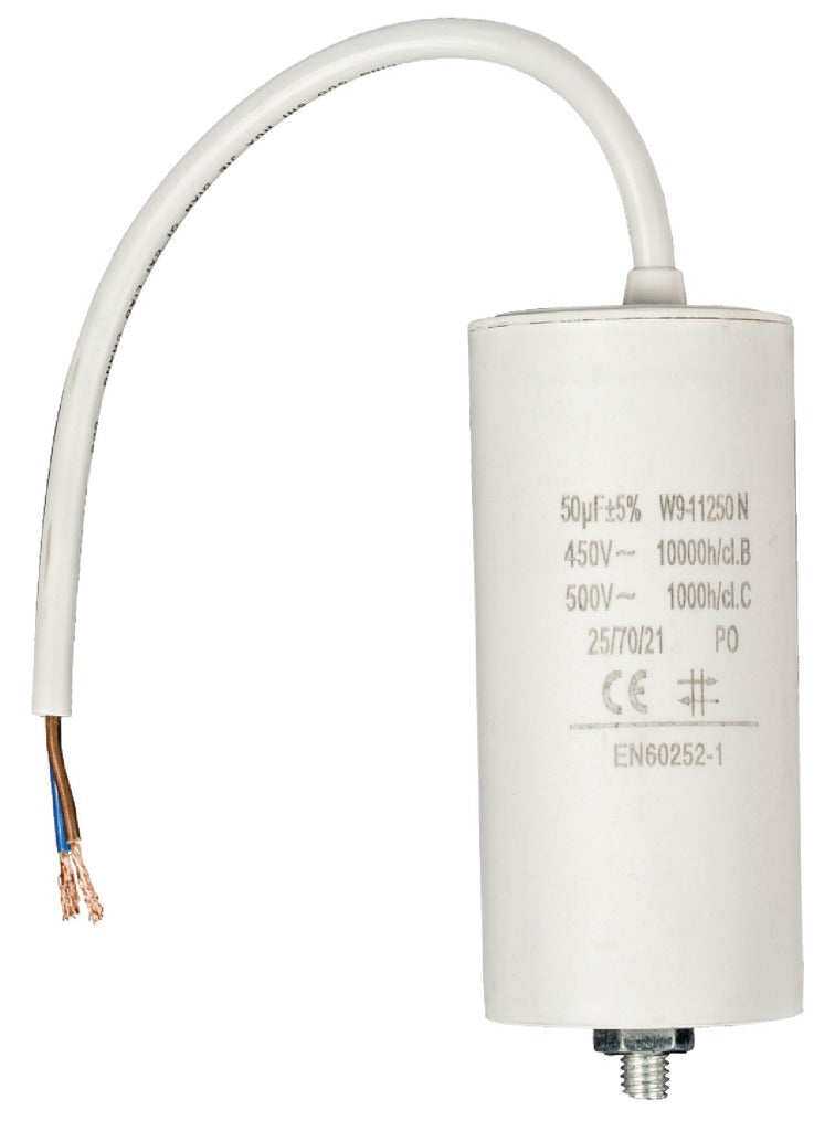 Fixapart Fixapart W9-11250N Condensator 50,0 uf 450 V + Kabel