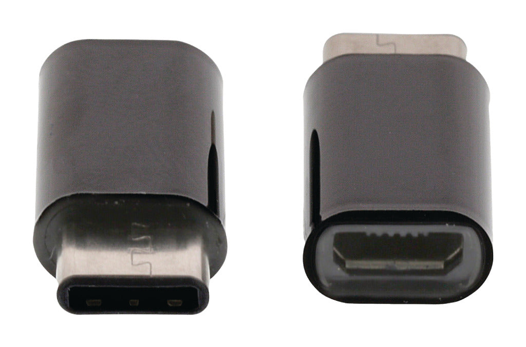 Valueline vlcp60910b usb 2.0-adapter usb-c mannelijk - usb micro-b vrouwelijk zwart