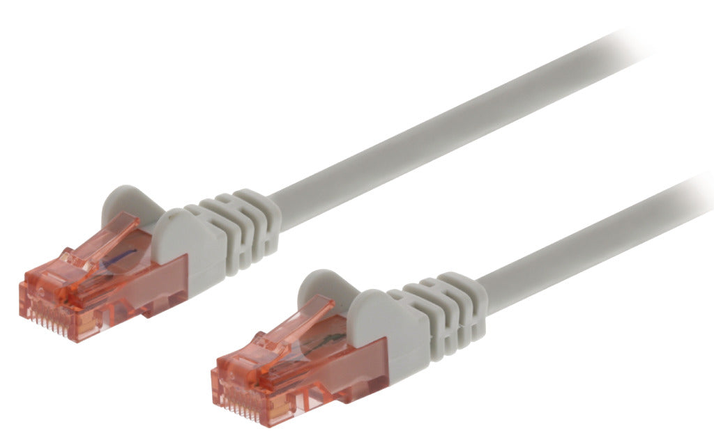 Valueline vlcp85200e1.50 cat6 utp netwerkkabel rj45 (8 8) mannelijk - rj45 (8 8) mannelijk 1,50 m grijs