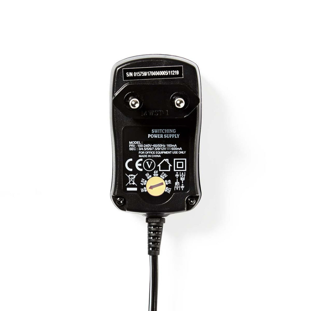 Nedis stroomadapter acpa006 zwart