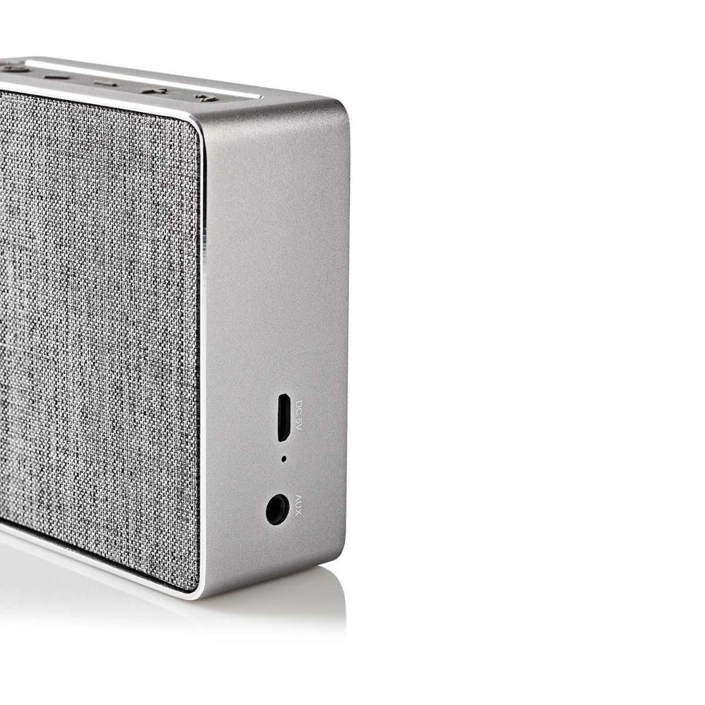 Nedis spbt1002gy luidspreker met bluetooth® 15 w metaal design brons