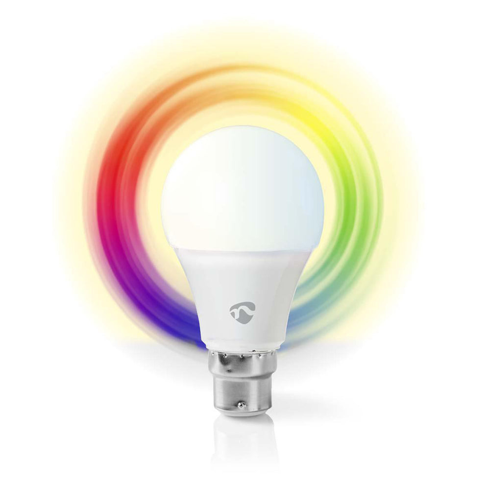 Nedis wifilw10wtb22 wifi slanke ledlamp warm tot koud wit b22