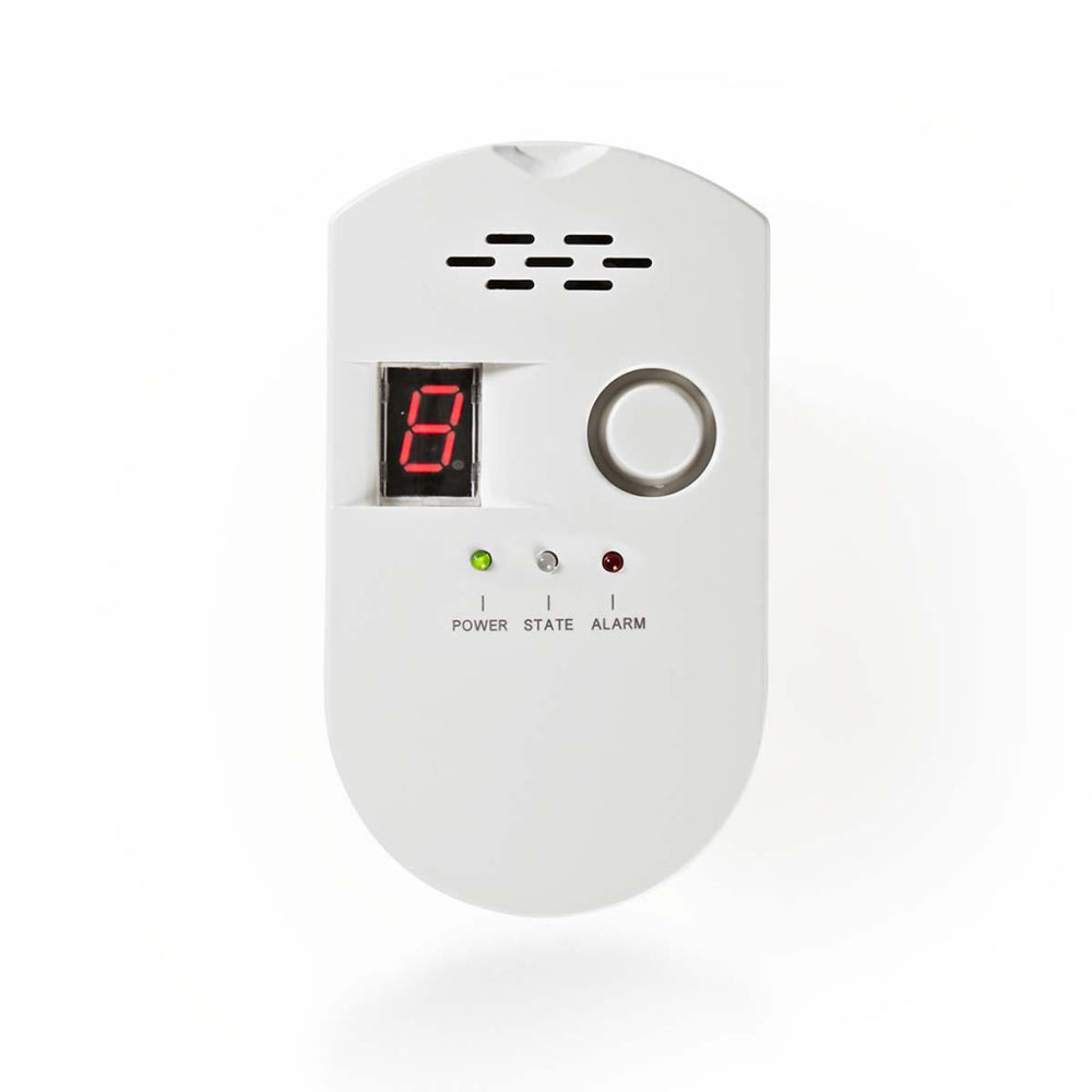 Nedis DTCTG10GWT Gasmelder En50194 Detecteert Lpg, Aardgas Van Steenkoolgas