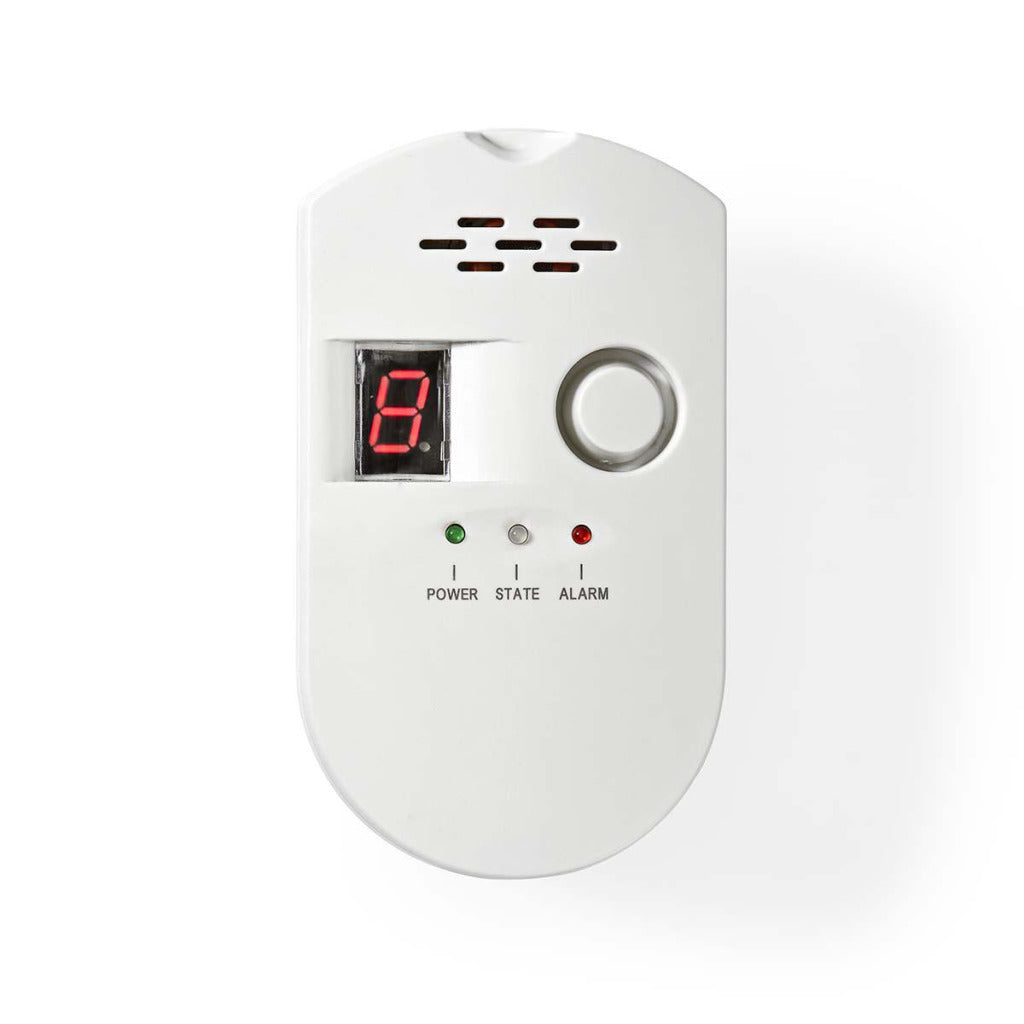 Nedis DTCTG10GWT Gasmelder En50194 Detecteert Lpg, Aardgas Of Steenkoolgas