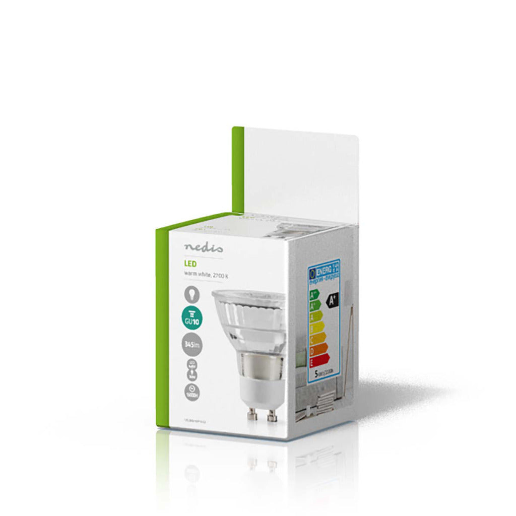 Nedis ledbgu10p16g3 ledlamp gu10 par 16 4,8w 345 lm
