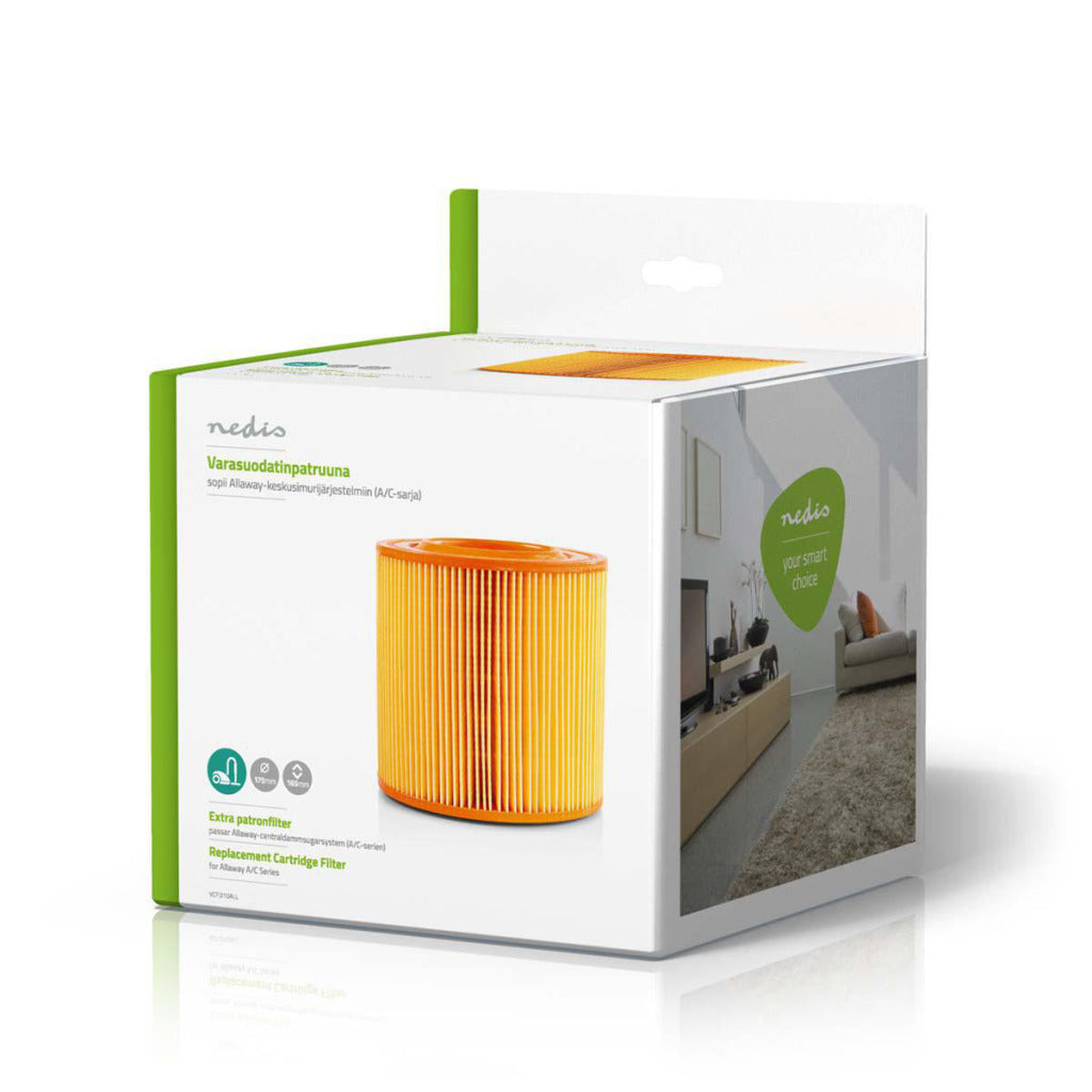 Nedis vcfi210all stofzuiger-cartridgefilter allaway een c-serie