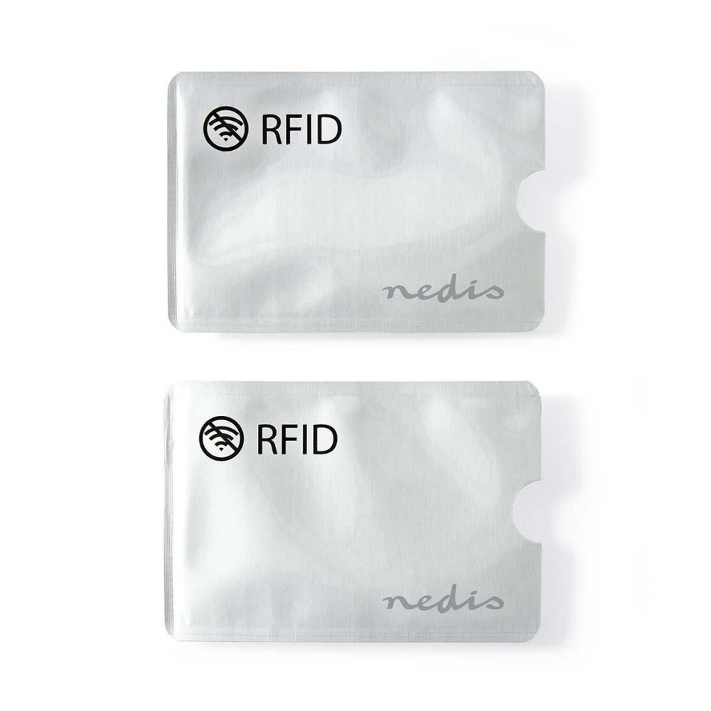 Nedis privrf10al rfid kaartbeschermer 2-pack
