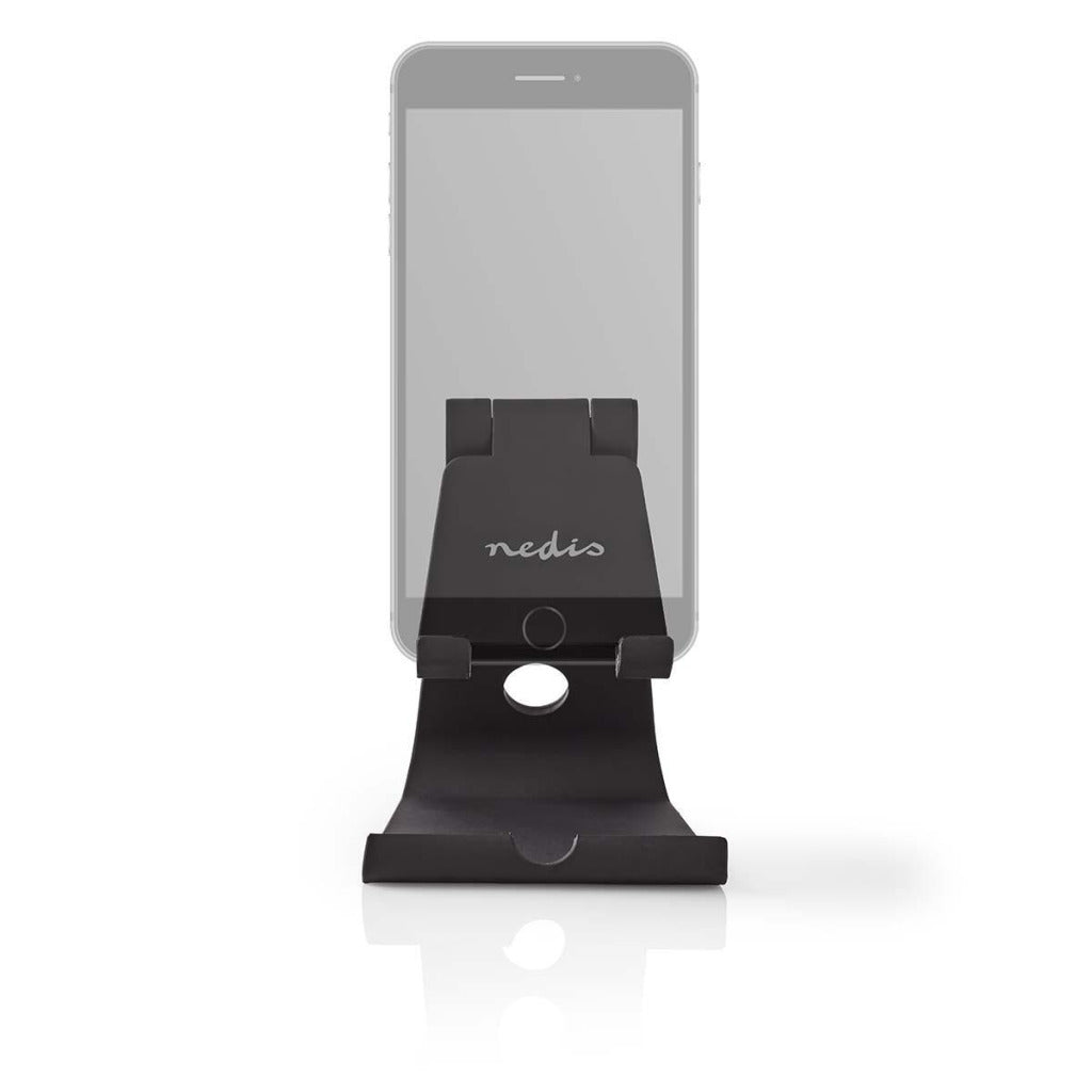Nedis sdsd100bk smartphone tabletstandaard verstelbaar zwart