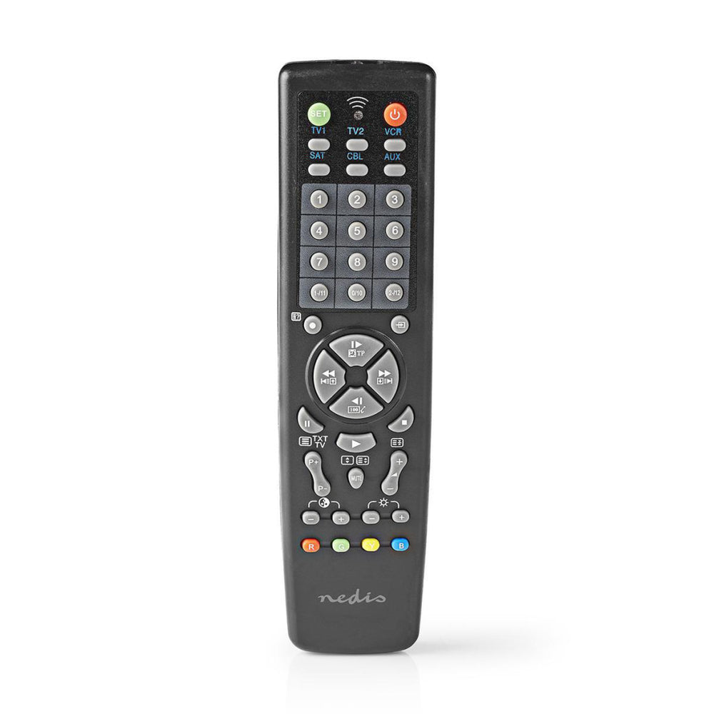 Nedis tvrc2100bk universele afstandsbediening voor bestelde bedien 10 apparaten