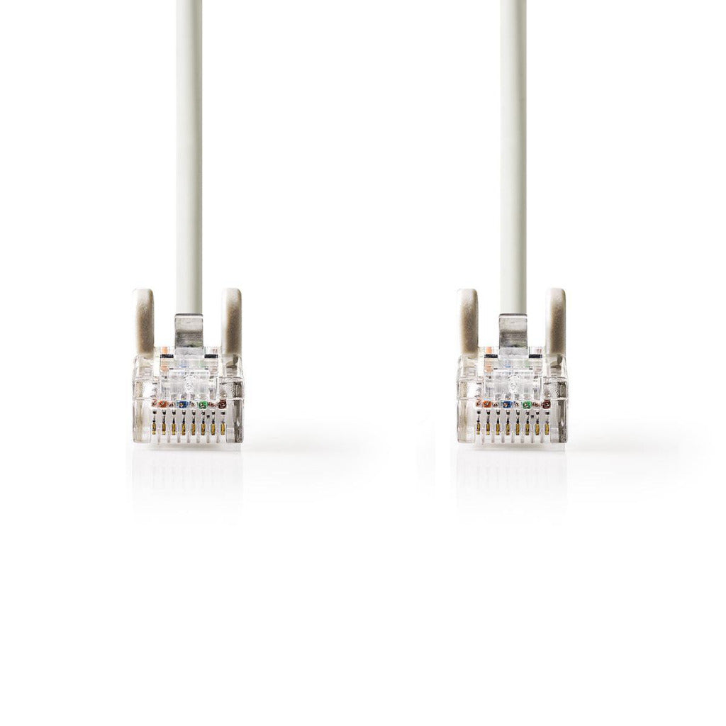 Nedis ccgt85000gy20 cat 5e utp-netwerkkabel rj45 (8p8c) male - rj45 (8p8c) male 2,0 m grijs
