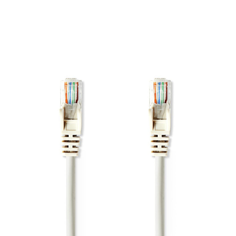 Nedis ccgt85000gy20 cat 5e utp-netwerkkabel rj45 (8p8c) male - rj45 (8p8c) male 2,0 m grijs