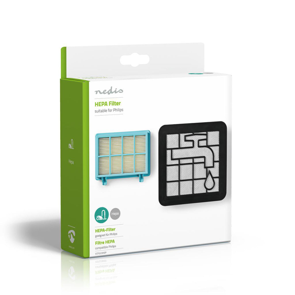 Nedis vcfi223hep hepa-filter philips stofzuiger reserve-onderdeel
