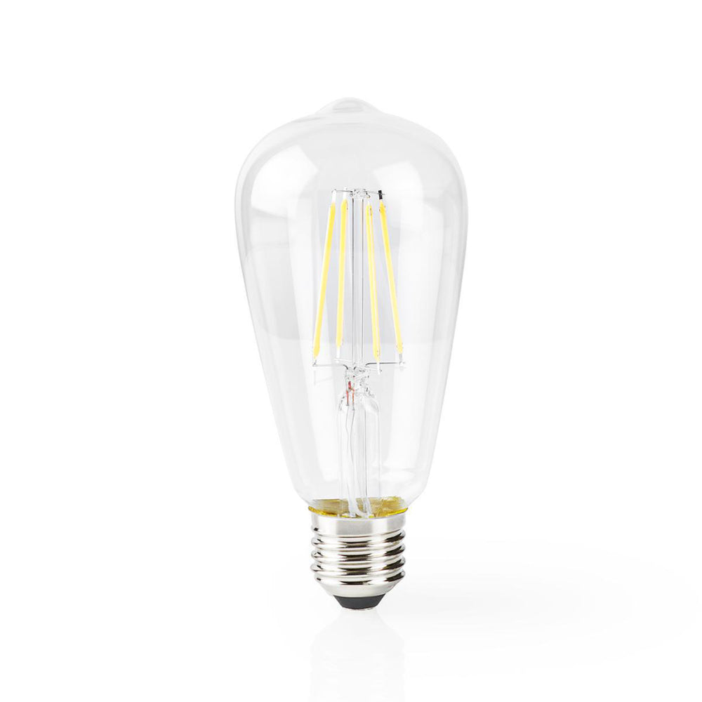 Nedis wifilf10wtst64 wifi smart led filamentlamp e27 st64 5w 500 lm