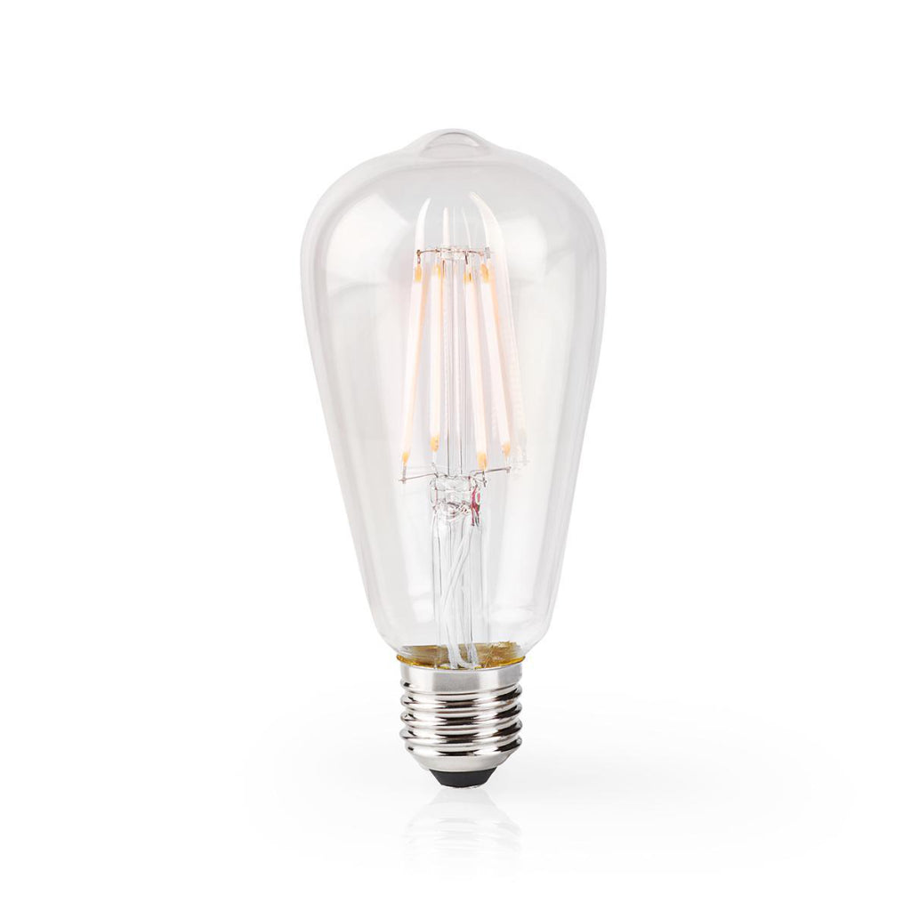 Nedis wifilf10wtst64 wifi smart led filamentlamp e27 st64 5w 500 lm