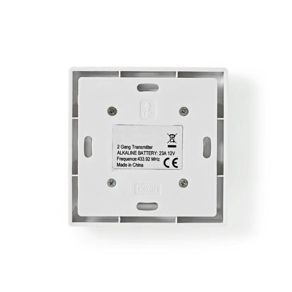 Nedis rfws20wt rf slimme lichtschakelaar tweevoudig
